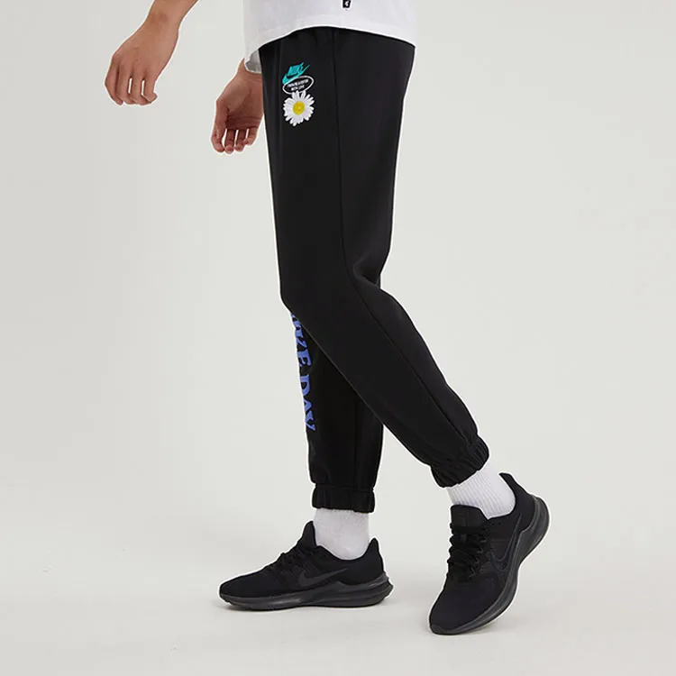 Nike Knitted Sweatpants Men Black-3