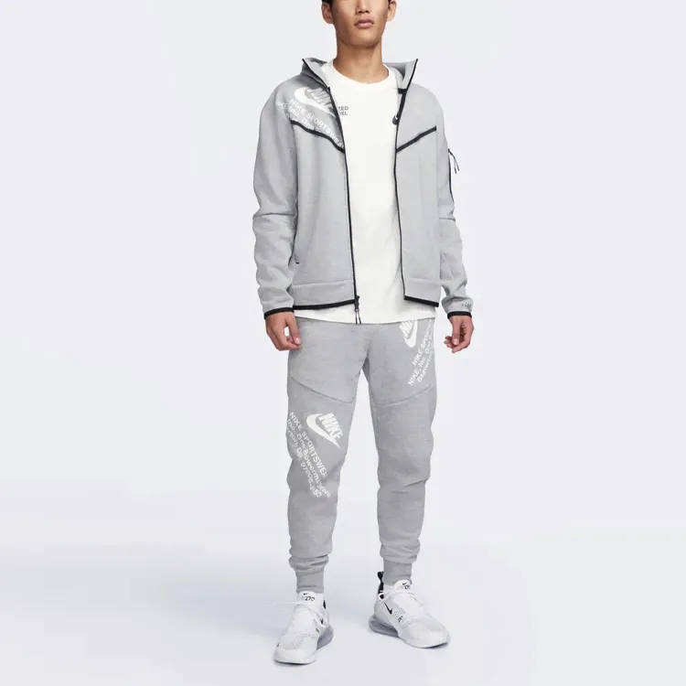 Nike Sweatshirts Men Gray-2