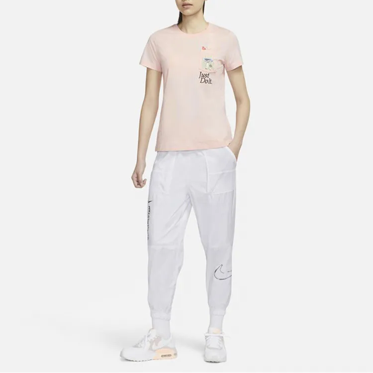 Nike Set in Sleeve T Shirt Women's Pink-2