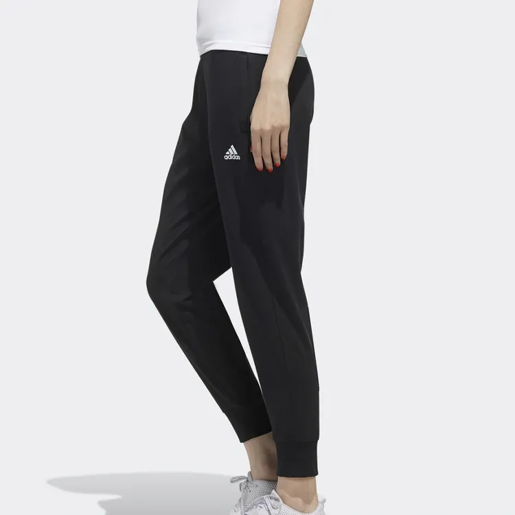Adidas Knitted Sweatpants Women's Black/White-3