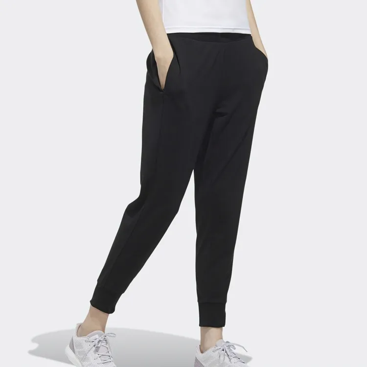 Adidas Knitted Sweatpants Women's Black/White-4