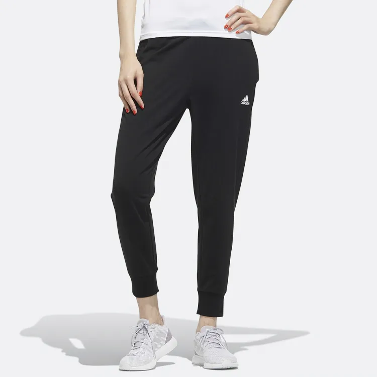 Adidas Knitted Sweatpants Women's Black/White-2