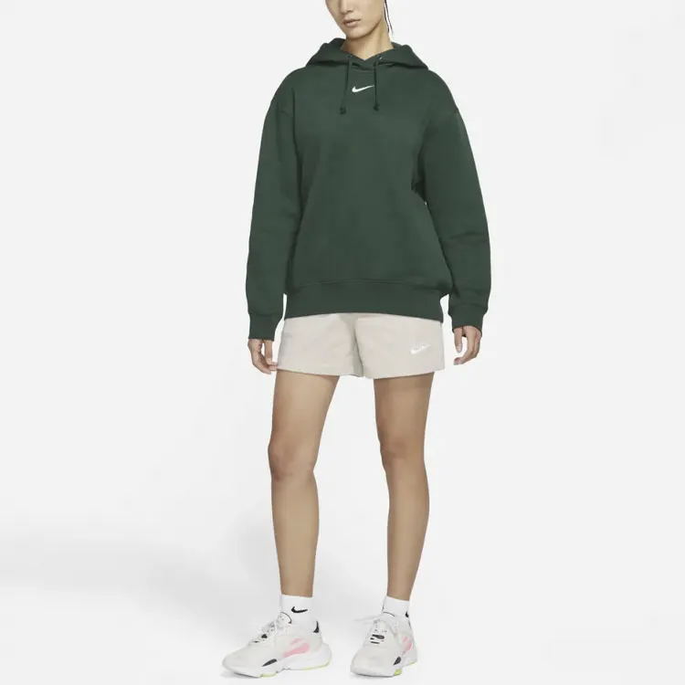 Nike Sportswear Essentials Series Sweatshirts Women's Green-2