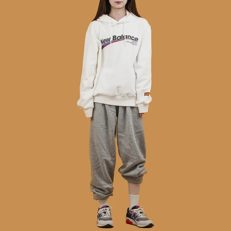 New Balance Sweatshirts Unisex White-2