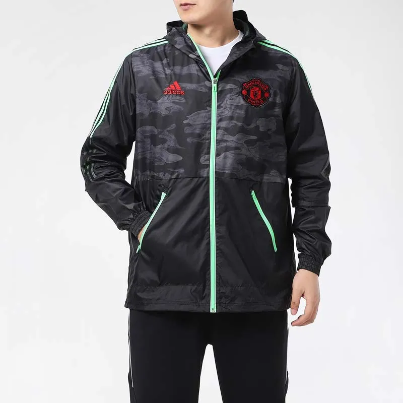 Adidas Manchester Jackets Men Black-2