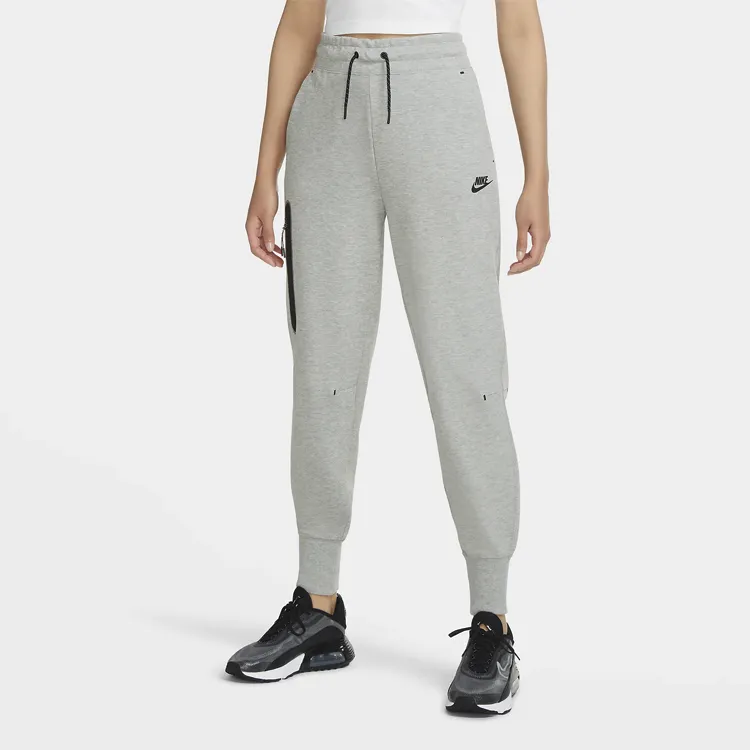 Nike Knitted Sweatpants Women's Toned Dark Gray-4