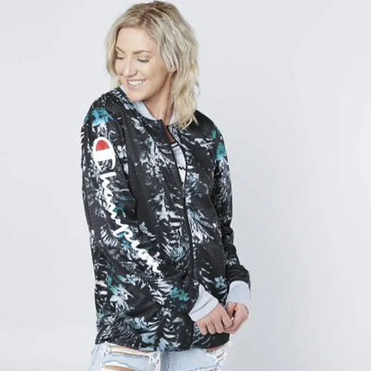 Champion Jacket US Version Unisex Black-5