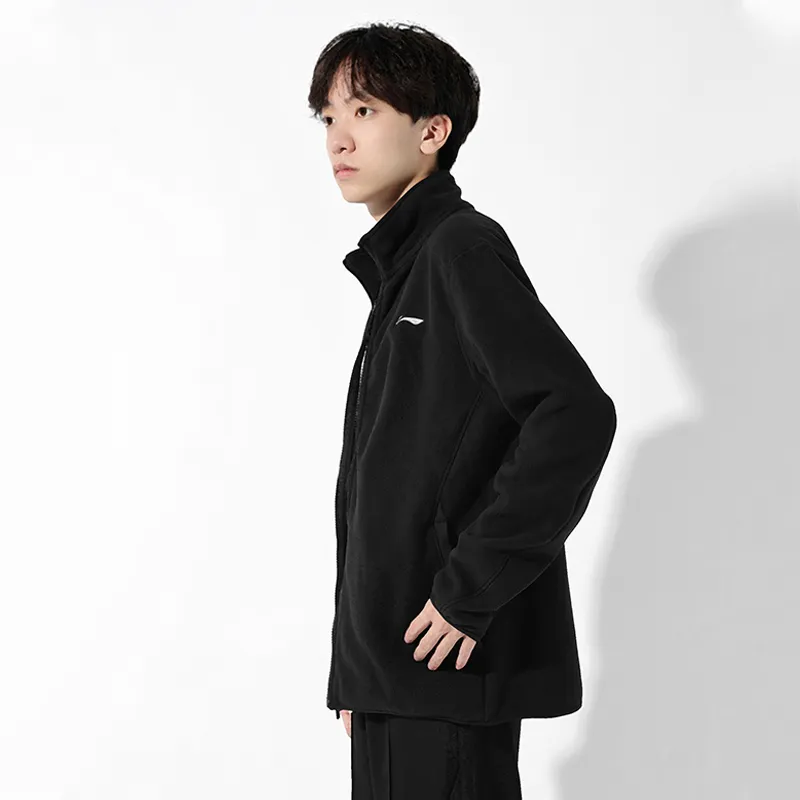 LiNing Sports Fashion Collection Trench Coat Unisex Black-7