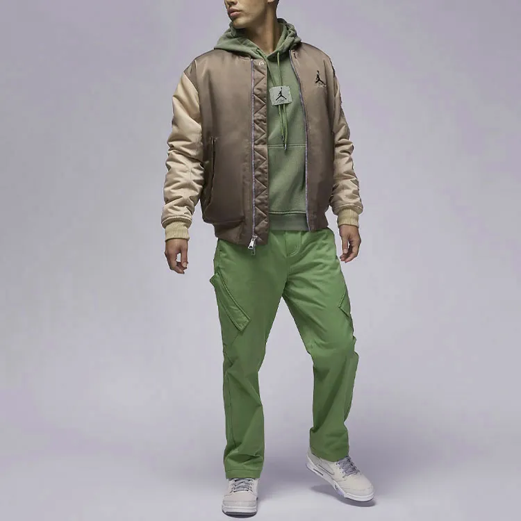 Jordan Casual Pants Men's Green-2