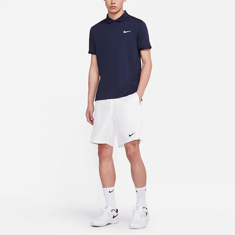 Nike Dri Fit Casual Shorts Men White-2