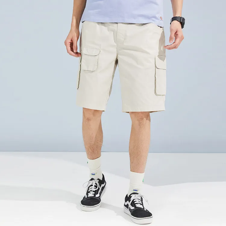 Dickies Casual Shorts Men Light Gray-2
