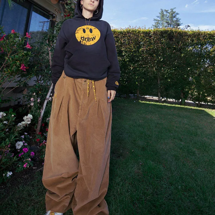 Drew House Smiley Collection Sweatshirts Unisex Black-2