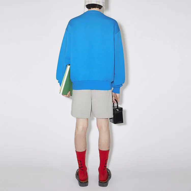 Acne Studios Sweatshirts Unisex Sapphire Blue-3