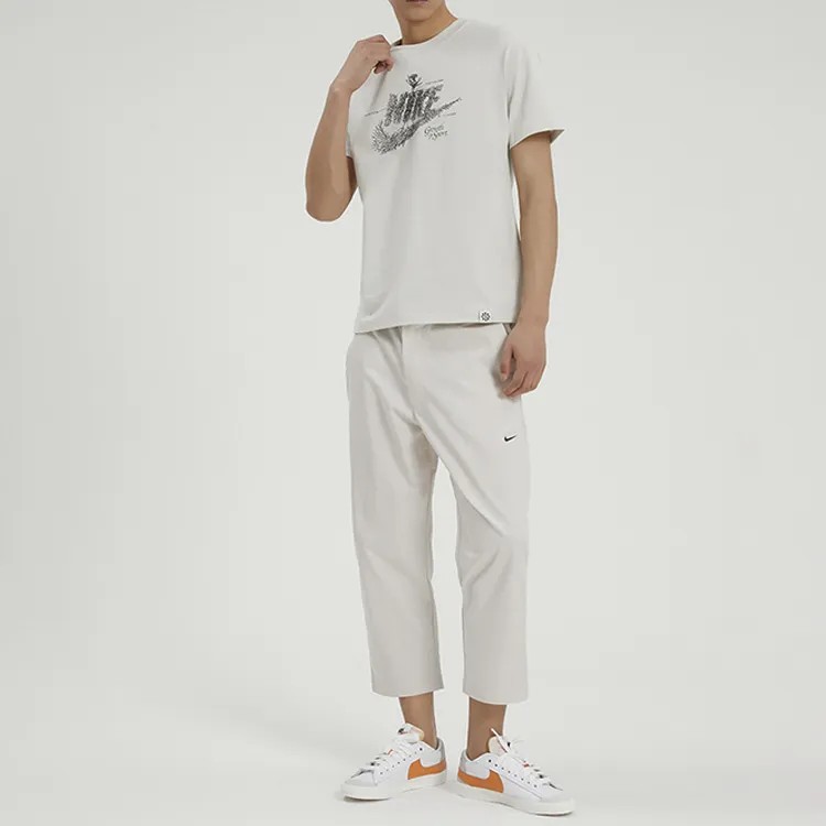 Nike Casual Pants Men White-2