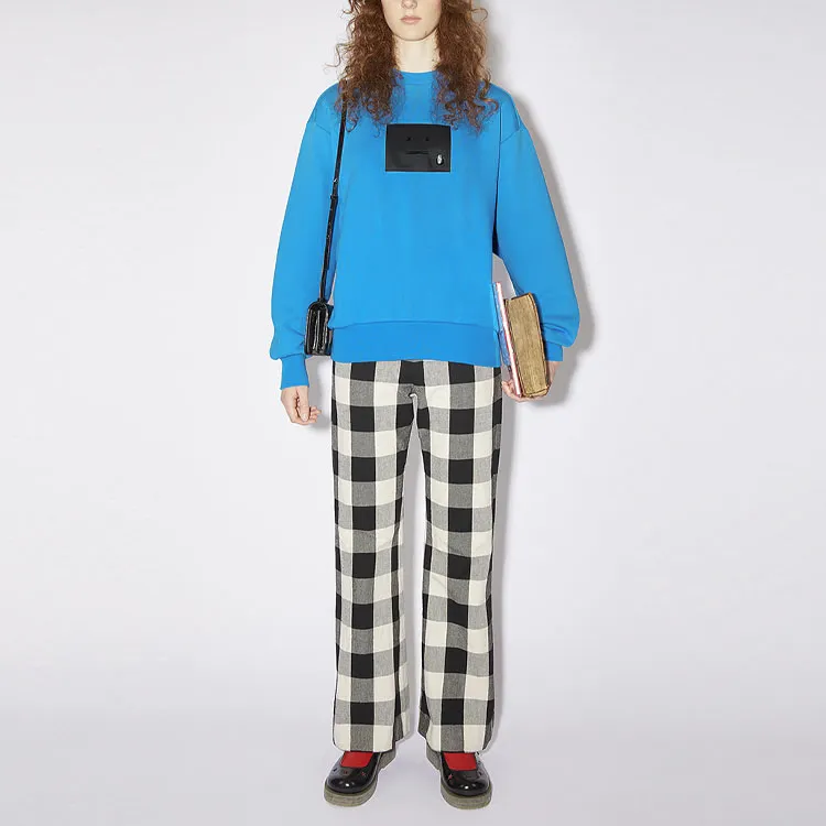 Acne Studios Sweatshirts Unisex Sapphire Blue-2