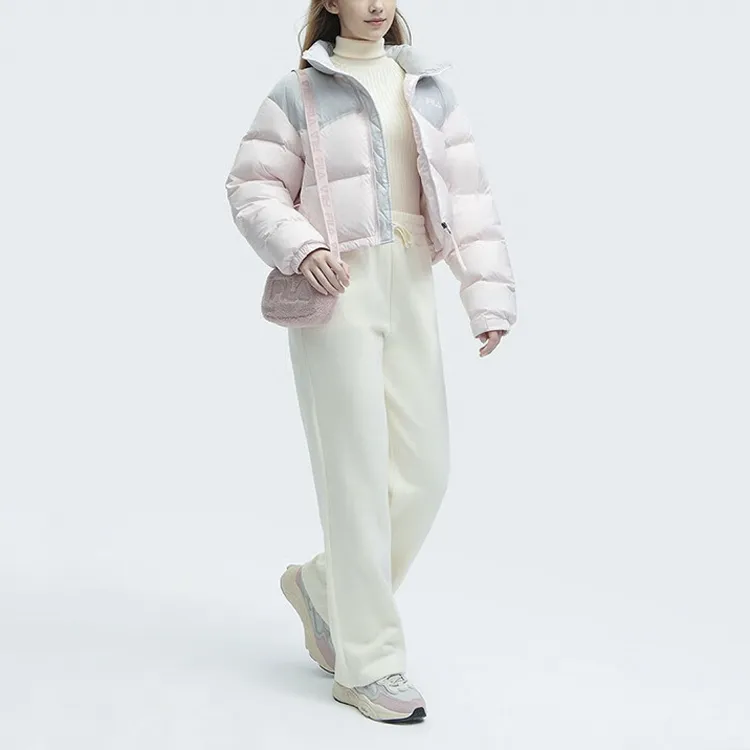 FILA Down Jacket Women's Light Dusty Pink-3