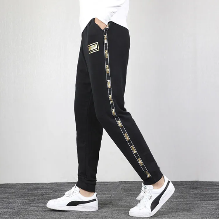 PUMA Holiday Casual Pants Men's Black-4