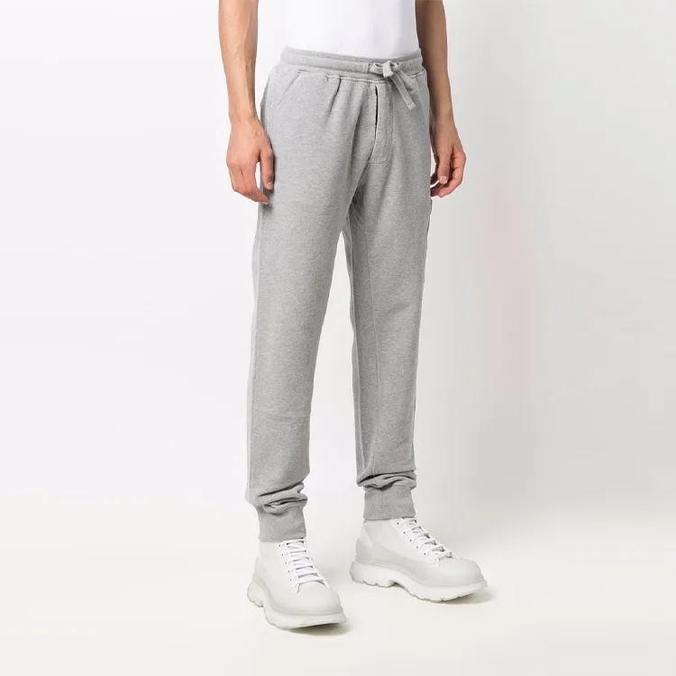 STONE ISLAND Knitted Sports Pants Men's Gray-4