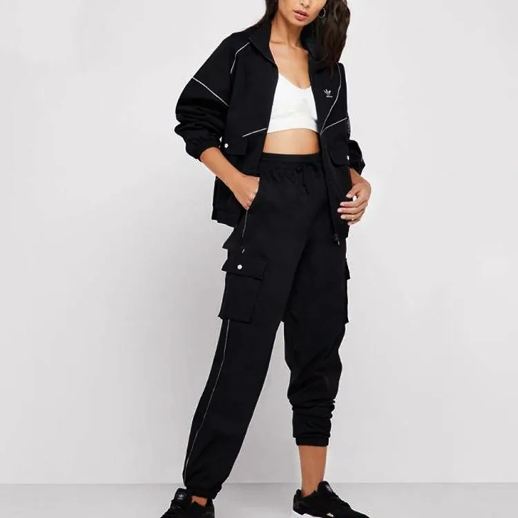 Adidas Originals Sports Pants Women's Black-3