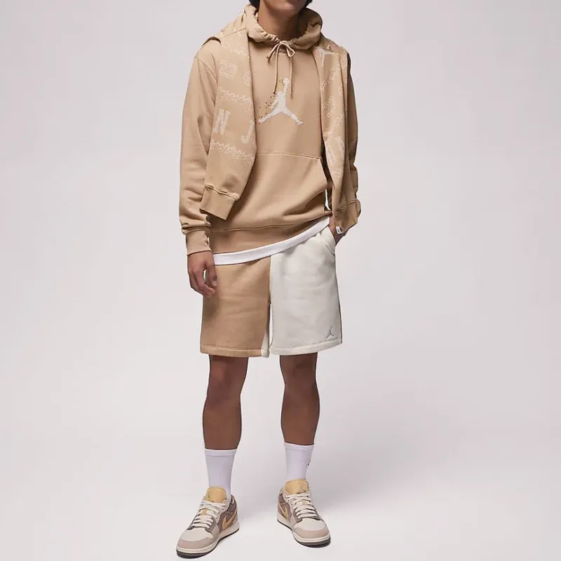 Jordan Sweatshirts Men Linen Yellow-2