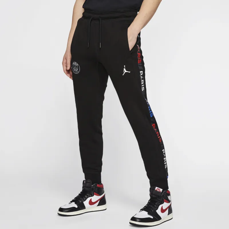 Jordan Knitted Sweatpants Men Black-3