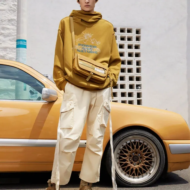 LiNing Casual Pants Unisex Beige-3