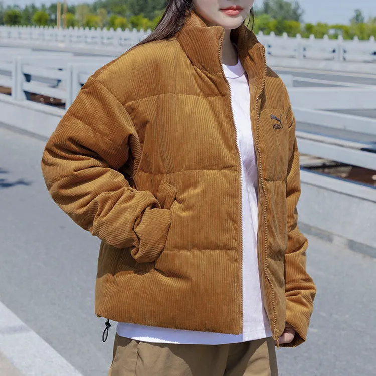 PUMA Down Jackets Unisex Earth Yellow-5