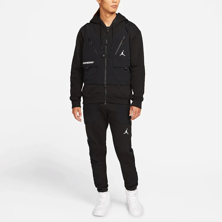 Jordan BRAN Jackets Men Black-2