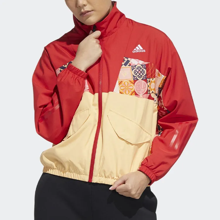 Adidas CNY Jacket Women's Light Scarlet-2
