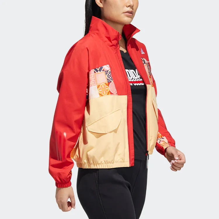 Adidas CNY Jacket Women's Light Scarlet-3
