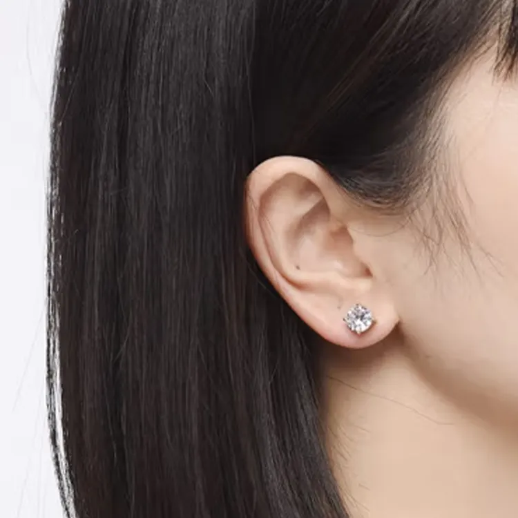 GIVENCHY Alloy Stud Earrings Women's Gold-1