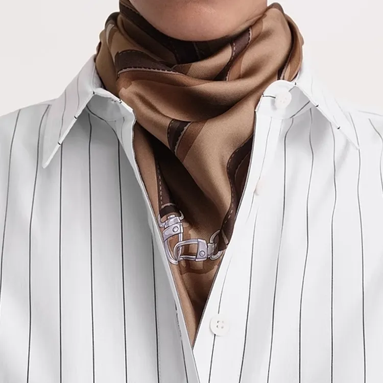 TOTEME Clasp Belt Silk Scarf-3