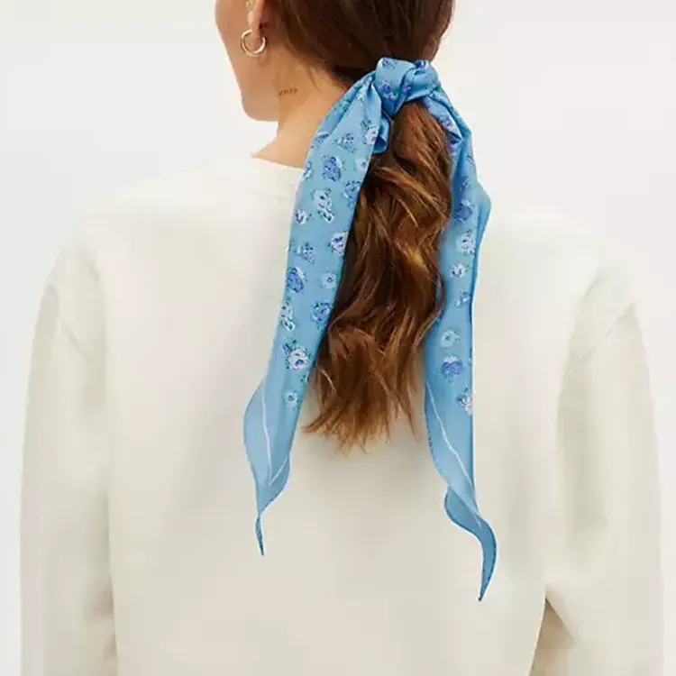 COACH Silk Scarves Women's-2