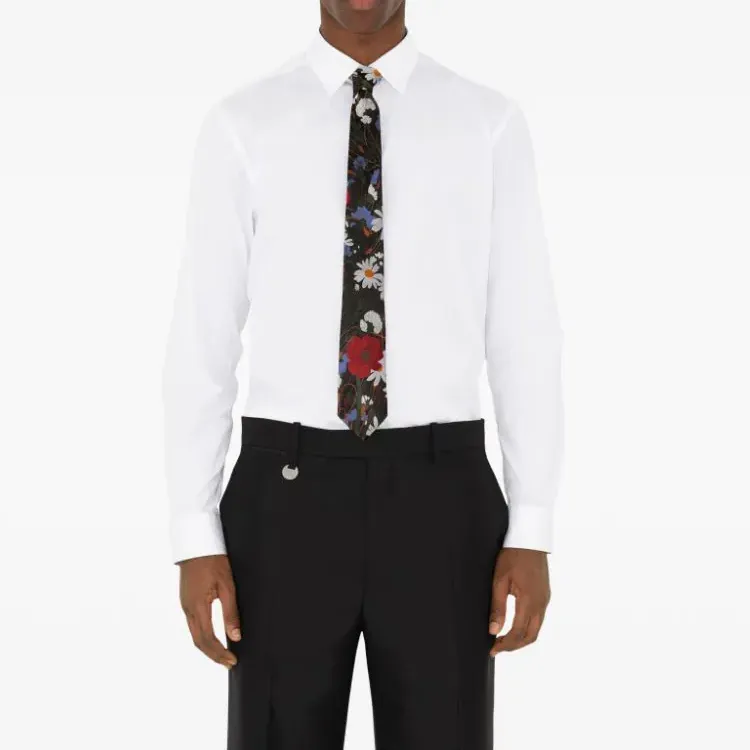 Burberry Daisy Garden Silk Tie-3