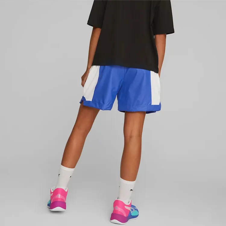 PUMA AC Milan Sports Shorts Women's Blue-4