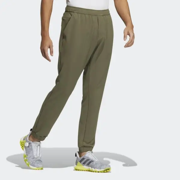 Adidas Knitted Sweatpants Men Olive Green-3