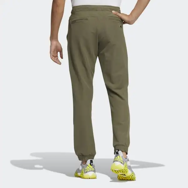 Adidas Knitted Sweatpants Men Olive Green-2