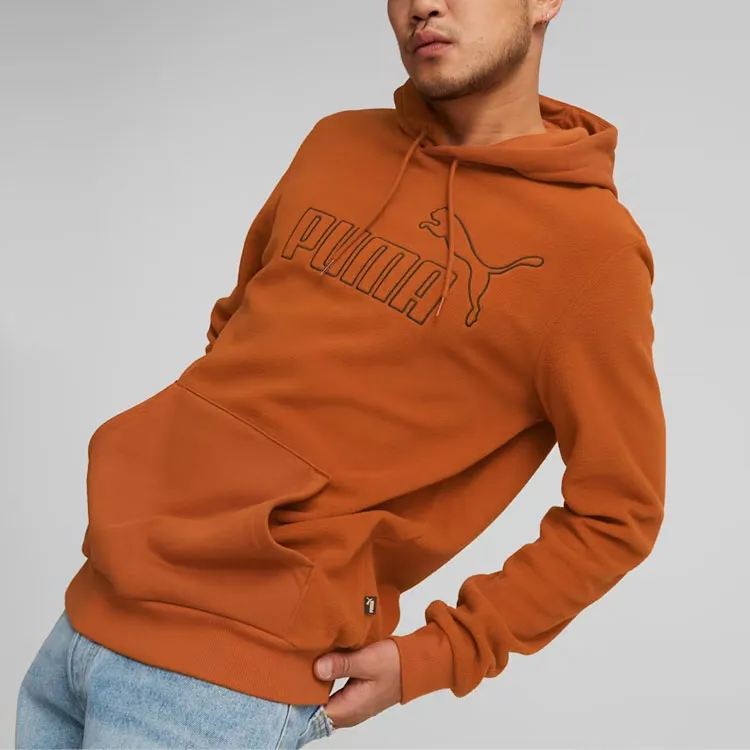 PUMA Sudadera De Tejido Polar Con Capucha Para Hombre Essentials-3