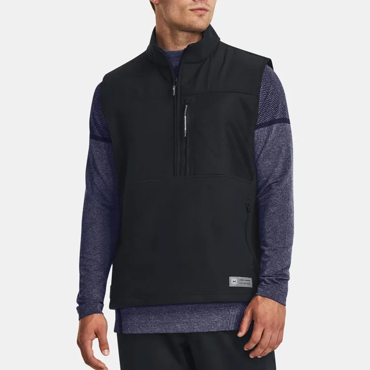 Under Armour Microfleece Vests Men Black-4