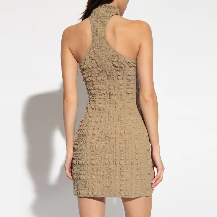 NANUSHKA Mylene Halter-Neck Sleeveless Dress-3
