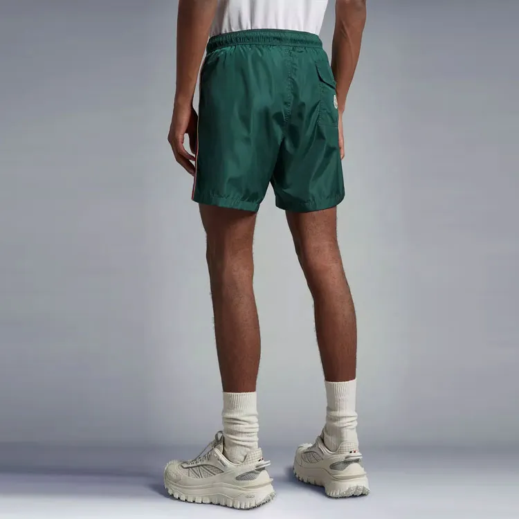 Moncler Side Striped Logo Swim Shorts-2