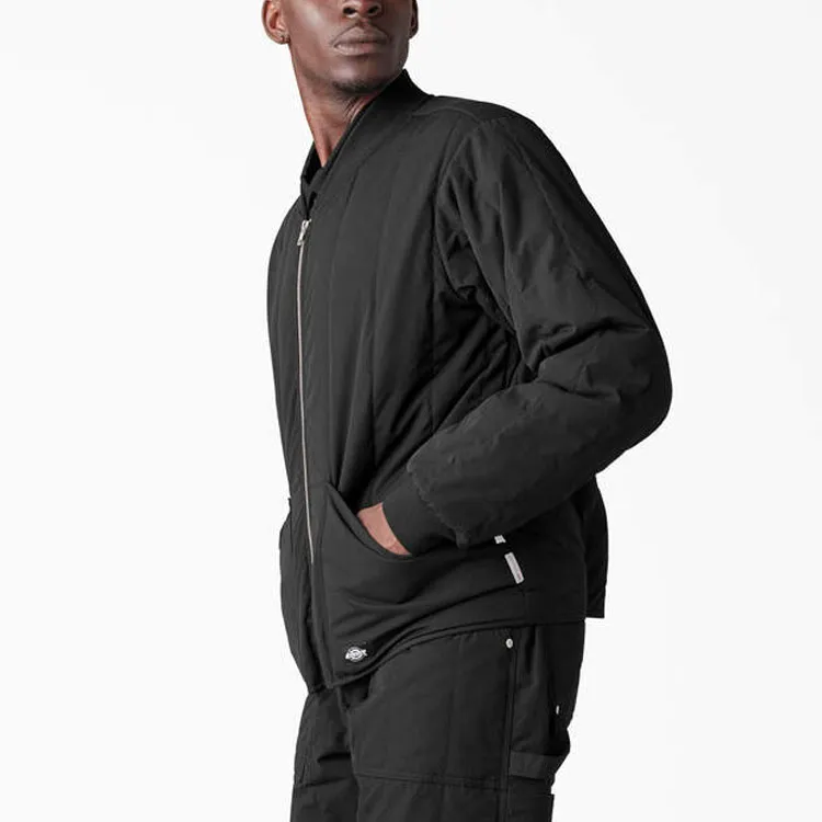 Dickies Premium Collection Quilted Jackets Coats Men's Black-6