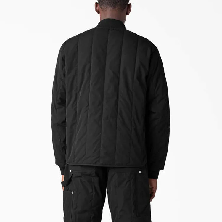 Dickies Premium Collection Quilted Jackets Coats Men's Black-3