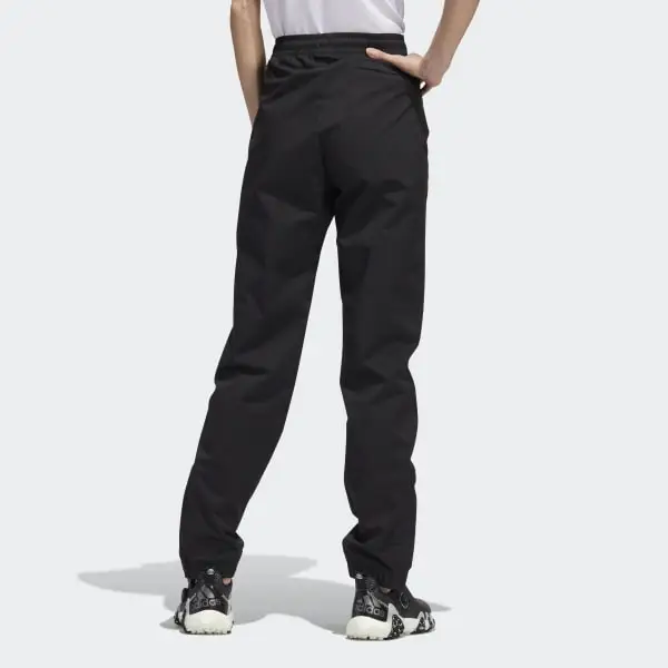 Adidas Winter Weight Pull-On Golf Pants Knitted Sports Pants Women's Black-1