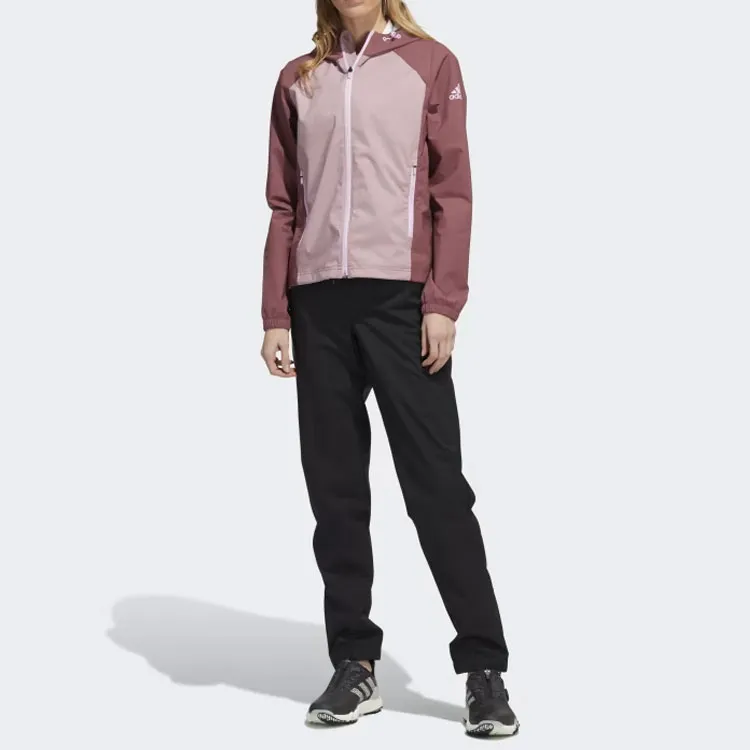 Adidas Winter Weight Pull-On Golf Pants Knitted Sports Pants Women's Black-3