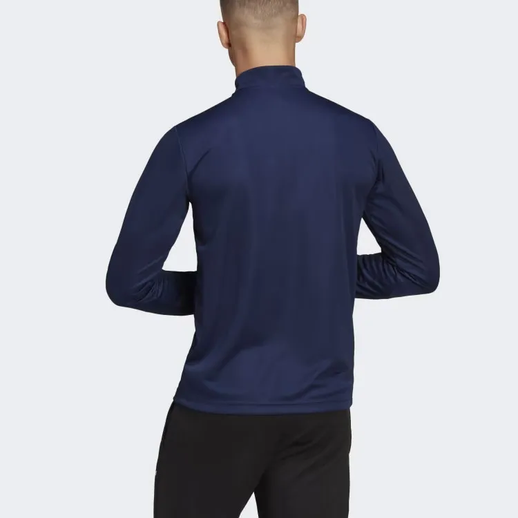 Adidas Entrada 22 Training Top Sweatshirt Men's Marine Blue-2