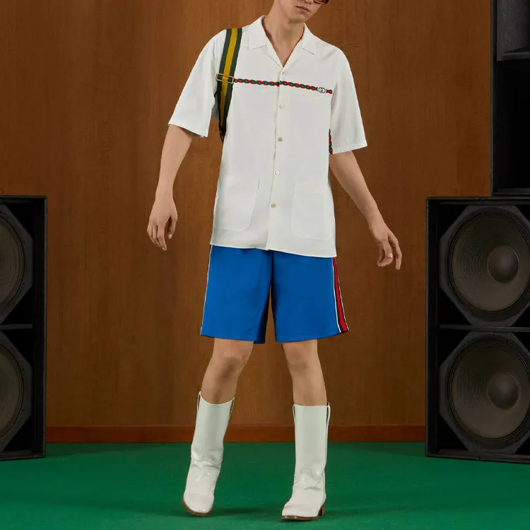 GUCCI Technical Jersey Shorts-2