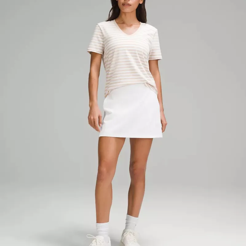 Lululemon T Shirt Women's Light Tan-1