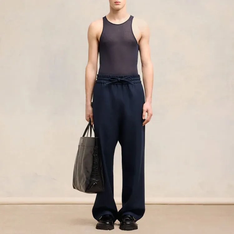 AMIPARIS Ami Paris Wide Elasticated Waist Trousers-1