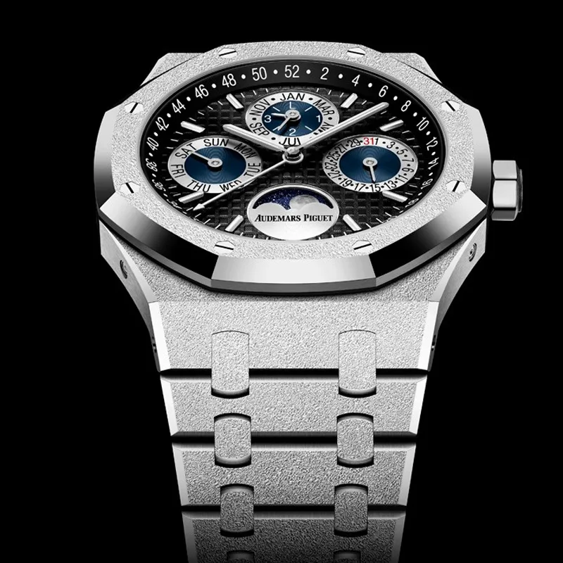 AUDEMARS PIGUET ROYAL OAK Collection Automatic Mechanical Movement Men's Watches Watch 41mm Black Dial-2